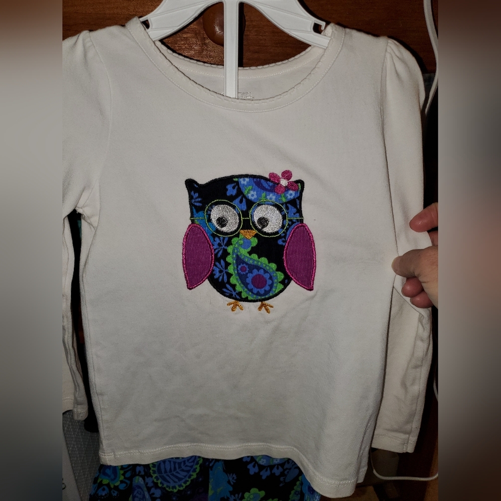4t Girls Owl Outfit